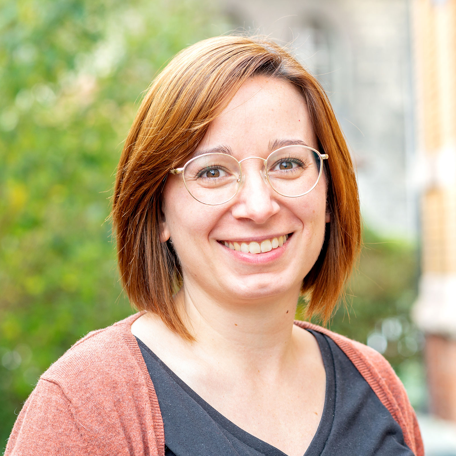 Porträt von Rebekka Berier, Einrichtungsleitung sp·r Ulm